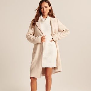 NWT Easy-Fitting Turtleneck Sweater Dress